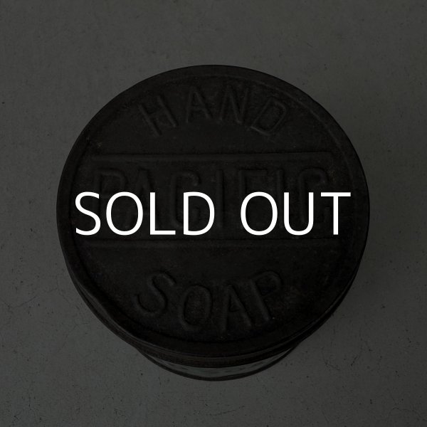 画像5: VINTAGE ANTIQUE PACIFIC HAND SOAP TIN CAN ヴィンテージ アンティーク ティン 缶 / アドバタイジング ボックス 箱 小物入れ 筒型 収納 雑貨 企業物 アメリカ (5)