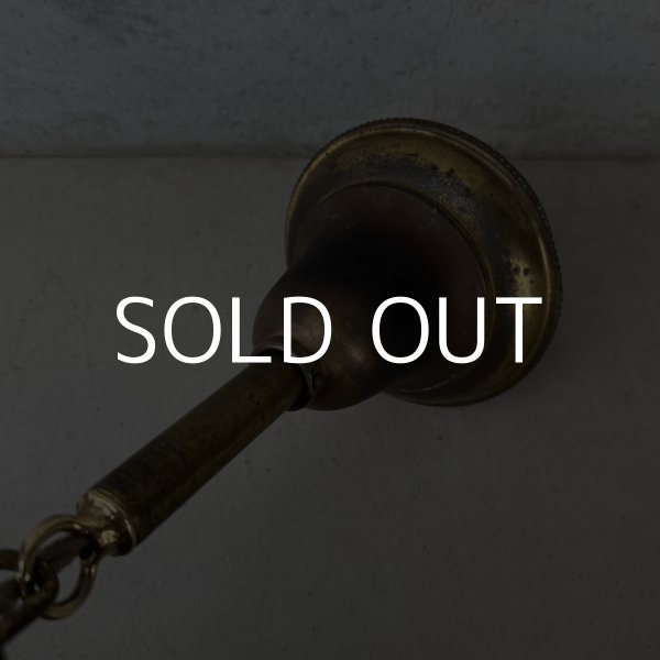 画像7: VINTAGE ANTIQUE LIGHT  ヴィンテージ アンティーク シャンデリア 吊り下げライト シーリングランプ 天井照明 / 3灯 ライト ペンダントライト 真鍮 E26 店舗什器 アメリカ USA (1) (7)