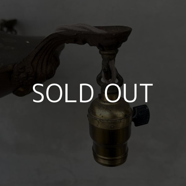 画像5: VINTAGE ANTIQUE LIGHT  ヴィンテージ アンティーク シャンデリア 吊り下げライト シーリングランプ 天井照明 / 3灯 ライト ペンダントライト 真鍮 E26 店舗什器 アメリカ USA (1) (5)