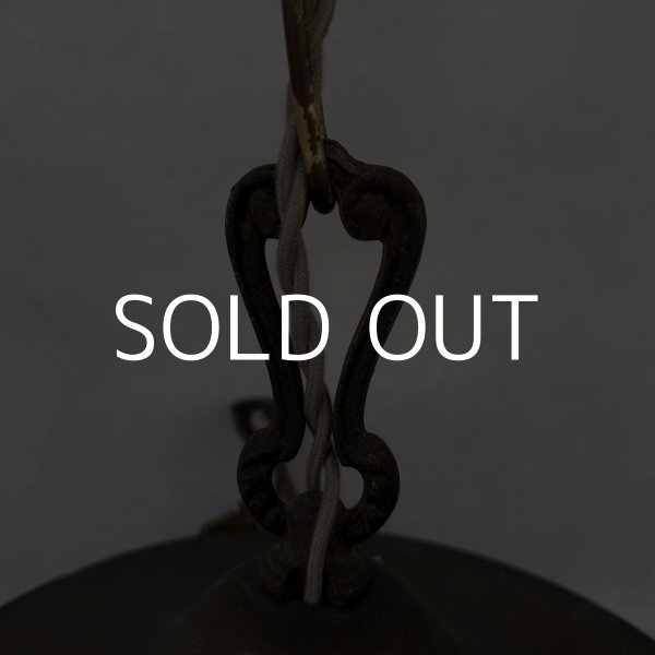 画像6: VINTAGE ANTIQUE LIGHT  ヴィンテージ アンティーク シャンデリア 吊り下げライト シーリングランプ 天井照明 / 3灯 ライト ペンダントライト 真鍮 E26 店舗什器 アメリカ USA (1) (6)