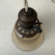 画像4: VINTAGE ANTIQUE LAMP ヴィンテージ アンティーク 吊り下げライト 天井照明 / ライト ペンダントライト ガラスシェード E26 店舗什器 アメリカ (2) (4)