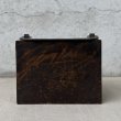 画像2: VINTAGE ANTIQUE COIN BANK JAPANNED W.F.BURNS CO. ヴィンテージ アンティーク コインバンク マネーバンク 貯金箱 ジャパンド ジャパンフィニッシュ / コレクタブル オブジェ インテリア ノベルティー 銀行 アメリカ USA (3) (2)