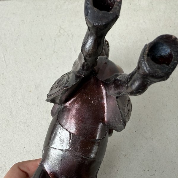 画像10: VINTAGE ANTIQUE JAPANNED WESATERN HORSE FMC FIGURE ヴィンテージ アンティーク ジャパンド ジャパンドフィニッシュ 馬 ウエスタン ホース オブジェ / コレクタブル ジャパンカラー ディスプレイ 動物 アメリカ (3) (10)