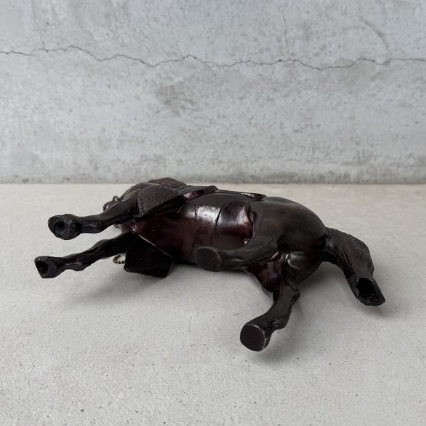 画像7: VINTAGE ANTIQUE JAPANNED WESATERN HORSE FMC FIGURE ヴィンテージ アンティーク ジャパンド ジャパンドフィニッシュ 馬 ウエスタン ホース オブジェ / コレクタブル ジャパンカラー ディスプレイ 動物 アメリカ (3) (7)