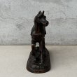 画像2: VINTAGE ANTIQUE JAPANNED WESATERN HORSE FIGURE ヴィンテージ アンティーク ジャパンド ジャパンドフィニッシュ 馬 ウエスタン ホース オブジェ / コレクタブル ジャパンカラー ディスプレイ 動物 アメリカ (2) (2)