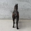 画像4: VINTAGE ANTIQUE JAPANNED WESATERN HORSE FMC FIGURE ヴィンテージ アンティーク ジャパンド ジャパンドフィニッシュ 馬 ウエスタン ホース オブジェ / コレクタブル ジャパンカラー ディスプレイ 動物 アメリカ (3) (4)