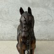 画像9: VINTAGE ANTIQUE JAPANNED WESATERN HORSE FMC FIGURE ヴィンテージ アンティーク ジャパンド ジャパンドフィニッシュ 馬 ウエスタン ホース オブジェ / コレクタブル ジャパンカラー ディスプレイ 動物 アメリカ (3) (9)