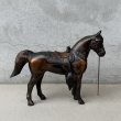 画像5: VINTAGE ANTIQUE JAPANNED WESATERN HORSE FMC FIGURE ヴィンテージ アンティーク ジャパンド ジャパンドフィニッシュ 馬 ウエスタン ホース オブジェ / コレクタブル ジャパンカラー ディスプレイ 動物 アメリカ (3) (5)