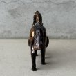 画像3: VINTAGE ANTIQUE JAPANNED WESATERN HORSE FIGURE ヴィンテージ アンティーク ジャパンド ジャパンフィニッシュ 馬 ウエスタン ホース オブジェ / コレクタブル ジャパンカラー ディスプレイ 動物 アメリカ (5) (3)