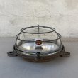 画像2: VINTAGE ANTIQUE LIGHT CAPSULE LAMP MAPELEC AMIENS ヴィンテージ アンティーク ライト カプセルランプ マリンランプ ウォールランプ 壁付け照明  天井照明 / インダストリアル  鋳物 E26 工業用 店舗什器 フランス (2)