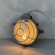 画像11: VINTAGE ANTIQUE LIGHT CAPSULE LAMP MAPELEC AMIENS ヴィンテージ アンティーク ライト カプセルランプ マリンランプ ウォールランプ 壁付け照明  天井照明 / インダストリアル  鋳物 E26 工業用 店舗什器 フランス (11)