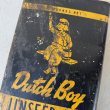 画像7: VINTAGE ANTIQUE DUTCH BOY ヴィンテージ アンティーク ダッチボーイ TIN缶 / コレクタブル アドバタイジング ガレージ オイル缶 オブジェ ディスプレイ 企業物 アメリカ  (5) (7)