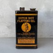 画像2: VINTAGE ANTIQUE DUTCH BOY ヴィンテージ アンティーク ダッチボーイ TIN缶 / コレクタブル アドバタイジング ガレージ オイル缶 オブジェ ディスプレイ 企業物 アメリカ  (4) (2)