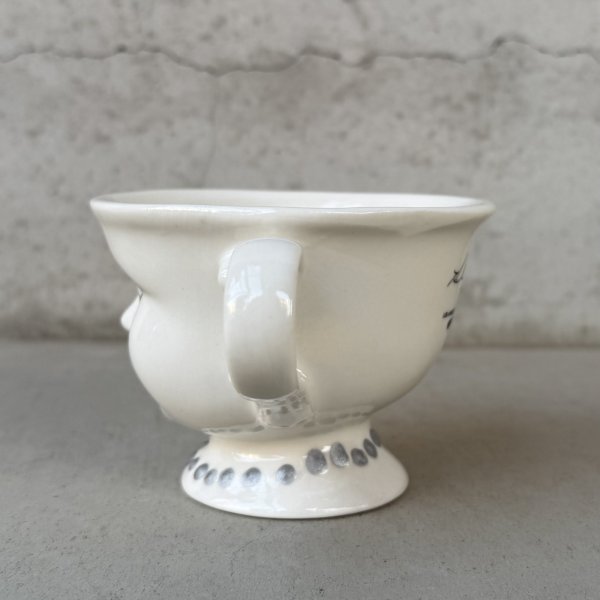 画像4: VINTAGE ANTIQUE BAILEYS  HELEN HUNT ヴィンテージ アンティーク ベイリーズ フェイスカップ ヘレンハント / コレクタブル オブジェ ティーカップ マグカップ ノベルティ 陶器 食器 雑貨 (7) (4)