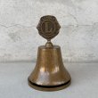 画像1: VINTAGE ANTIQUE LIONS CLUB BELL ヴィンテージ アンティーク ライオンズクラブ ベル 鐘 ゴング / コレクタブル ディスプレイ ペーパーウェイト インテリア  アメリカ (1)