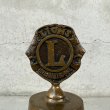 画像7: VINTAGE ANTIQUE LIONS CLUB BELL ヴィンテージ アンティーク ライオンズクラブ ベル 鐘 ゴング / コレクタブル ディスプレイ ペーパーウェイト インテリア  アメリカ (7)