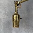 画像6: VINTAGE ANTIQUE LAMP LIGHT WALL LAMP FARIES HUBBELL ヴィンテージ アンティーク フェアリーズ ライト ウォールランプ 壁付け照明 ブラケットランプ / ランプ コレクタブル 真鍮 E26 店舗什器 アメリカ (6)