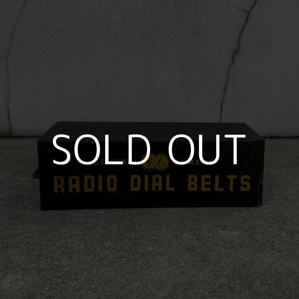 画像5: VINTAGE ANTIQUE GENERAL CEMENT BOX RADIO DIAL BELTS GC ヴィンテージ アンティーク ボックス ケース / インダストリアル アドバタイジング ラジオ アイアン ガレージ 企業物 箱 収納  鉄 店舗什器 アメリカ USA (2) (5)