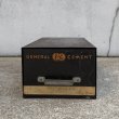 画像2: VINTAGE ANTIQUE GENERAL CEMENT BOX RADIO DIAL BELTS GC ヴィンテージ アンティーク ボックス ケース / インダストリアル アドバタイジング ラジオ アイアン ガレージ 企業物 箱 収納  鉄 店舗什器 アメリカ USA (1) (2)