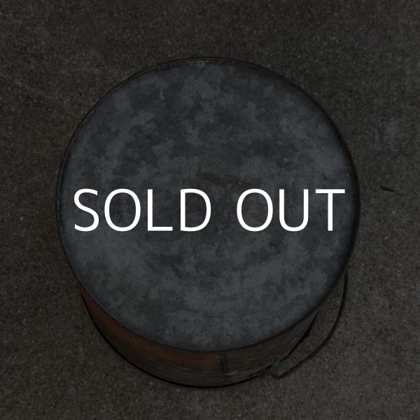 画像6: VINTAGE ANTIQUE BONDEX CEMENT PAINT BUCKET ヴィンテージ アンティーク セメントペイント バケツ / 缶 インダストリアル アドバタイジング ブリキ ディスプレイ 企業物 店舗什器 アメリカ (6)