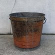 画像2: VINTAGE ANTIQUE BONDEX CEMENT PAINT BUCKET ヴィンテージ アンティーク セメントペイント バケツ / 缶 インダストリアル アドバタイジング ブリキ ディスプレイ 企業物 店舗什器 アメリカ (2)