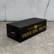 画像1: VINTAGE ANTIQUE GENERAL CEMENT BOX RADIO DIAL BELTS GC ヴィンテージ アンティーク ボックス ケース / インダストリアル アドバタイジング ラジオ アイアン ガレージ 企業物 箱 収納  鉄 店舗什器 アメリカ USA (2) (1)