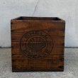 画像3: VINTAGE ANTIQUE WOOD CRATE WOODEN BOX SHELL ヴィンテージ アンティーク シェル ウッドボックス 木箱 /  コレクタブル アドバタイジング モーター系 ガレージ インテリア ケース 収納 店舗什器 企業物 アメリカ USA  (3)