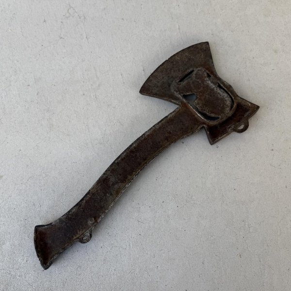 画像2: VINTAGE ANTIQUE GEORGE WASHINGTON ヴィンテージ アンティーク ジョージ・ワシントン 斧 / コレクタブル スーベニア オブジェ インテリア 鋳物 置物 記念品 アメリカ (2)