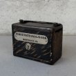 画像1: VINTAGE ANTIQUE COIN BANK JAPANNED W.F.BURNS CO. ヴィンテージ アンティーク コインバンク マネーバンク 貯金箱 ジャパンド ジャパンフィニッシュ / コレクタブル オブジェ インテリア ノベルティー 銀行 アメリカ USA (4) (1)