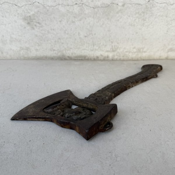 画像7: VINTAGE ANTIQUE GEORGE WASHINGTON ヴィンテージ アンティーク ジョージ・ワシントン 斧 / コレクタブル スーベニア オブジェ インテリア 鋳物 置物 記念品 アメリカ (7)