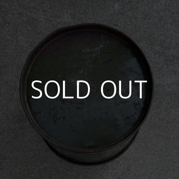 画像6: VINTAGE ANTIQUE TRASH CAN BUCKET ヴィンテージ アンティーク ゴミ箱 ダストボックス バケツ / 缶 インダストリアル 収納 カーキ 店舗什器 アメリカ (2) (6)