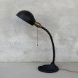 画像4: VINTAGE ANTIQUE DESKLAMP BRYANT ヴィンテージ アンティーク デスクランプ スタンドライト 卓上ライト テーブルランプ 照明 / グースネック アイアン 黒色 E26 店舗什器 アメリカ (4)
