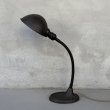 画像4: VINTAGE ANTIQUE DESKLAMP GE ヴィンテージ アンティーク デスクランプ スタンドライト 卓上ライト テーブルランプ 照明 / グースネック アイアン E26 店舗什器 アメリカ (2) (4)
