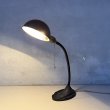 画像11: VINTAGE ANTIQUE DESKLAMP BRYANT ヴィンテージ アンティーク デスクランプ スタンドライト 卓上ライト テーブルランプ 照明 / グースネック アイアン 黒色 E26 店舗什器 アメリカ (11)