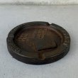 画像5: VINTAGE ANTIQUE ASHTRAY ヴィンテージ アンティーク アッシュトレイ 灰皿  / コレクタブル アドバタイジング オブジェ プレート キャストアイアン 企業物 鋳物 小物 アメリカ (5)