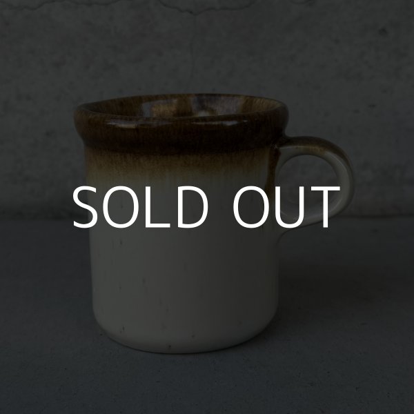 画像1: VINTAGE ANTIQUE MCCOY POTTERY MUGCUP ヴィンテージ アンティーク マグカップ コップ マッコイ 食器 陶器 / コーヒーカップ  カフェ 喫茶店 店舗什器 アメリカ (9) (1)