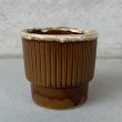 画像4: VINTAGE ANTIQUE POTTERY MUGCUP ヴィンテージ アンティーク マグカップ コップ 食器 陶器 / コーヒーカップ  ブラウン 茶色 楓 カフェ 喫茶店 店舗什器 アメリカ (7) (4)