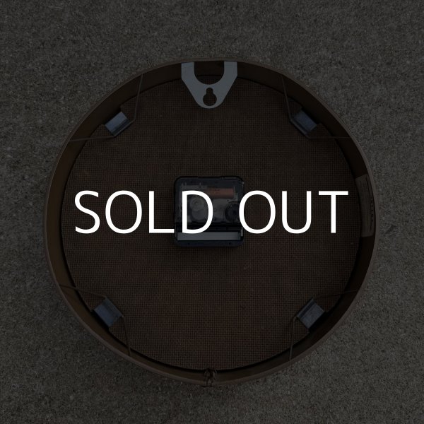 画像2: VINTAGE ANTIQUE WALL CLOCK SETH THOMAS ヴィンテージ アンティーク ウォールクロック 壁掛け時計 セストーマス / スクールクロック アイアン 鉄 小 丸型 店舗什器 アメリカ (2)