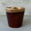 画像4: VINTAGE ANTIQUE HULL POTTERY MUGCUP ヴィンテージ アンティーク ハル マグカップ コップ 食器 陶器 / コーヒーカップ  ブラウン 茶色 カフェ 喫茶店 店舗什器 アメリカ (5) (4)