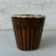 画像4: VINTAGE ANTIQUE POTTERY MUGCUP ヴィンテージ アンティーク マグカップ コップ 食器 陶器 / コーヒーカップ  ブラウン 茶色 楓 カフェ 喫茶店 店舗什器 アメリカ (8) (4)