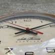 画像7: VINTAGE ANTIQUE WALL CLOCK SETH THOMAS ヴィンテージ アンティーク ウォールクロック 壁掛け時計 セストーマス / スクールクロック アイアン 鉄 小 丸型 店舗什器 アメリカ (7)
