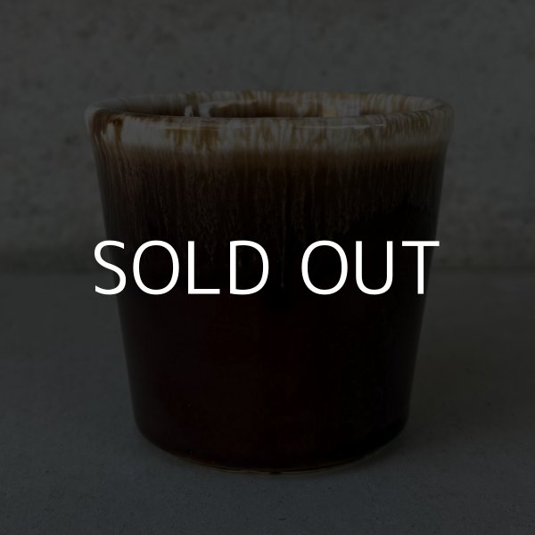 画像4: VINTAGE ANTIQUE MCCOY POTTERY MUGCUP ヴィンテージ アンティーク マッコイ マグカップ コップ 食器 陶器 / コーヒーカップ  ブラウン 茶色 カフェ 喫茶店 店舗什器 アメリカ (4) (4)