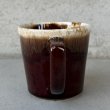 画像3: VINTAGE ANTIQUE MCCOY POTTERY MUGCUP ヴィンテージ アンティーク マッコイ マグカップ コップ 食器 陶器 / コーヒーカップ  ブラウン 茶色 カフェ 喫茶店 店舗什器 アメリカ (4) (3)