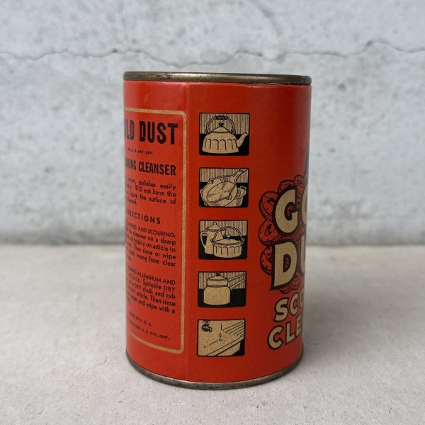 画像3: VINTAGE ANTIQUE GOLD DUST FAIRBANK CO. TIN CAN ヴィンテージ アンティーク TIN缶 / コレクタブル キャラクター アドバタイジング オブジェ ディスプレイ ブリキ 企業物 アメリカ (3)
