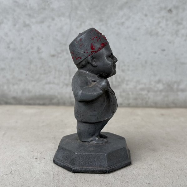 画像3: VINTAGE ANTIQUE FREEMASON SHRINERS ヴィンテージ アンティーク フリーメーソン フリーメイソン シュライナー オブジェ  / コレクタブル  ディスプレイ 人形 置物 鋳物 アメリカ (3)