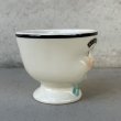 画像3: VINTAGE ANTIQUE BAILEYS SUGAR POT ヴィンテージ アンティーク ベイリーズ フェイスカップ シュガーポット / コレクタブル オブジェ ティーカップ マグカップ ノベルティ 1996年限定 陶器 食器 雑貨 (1) (3)