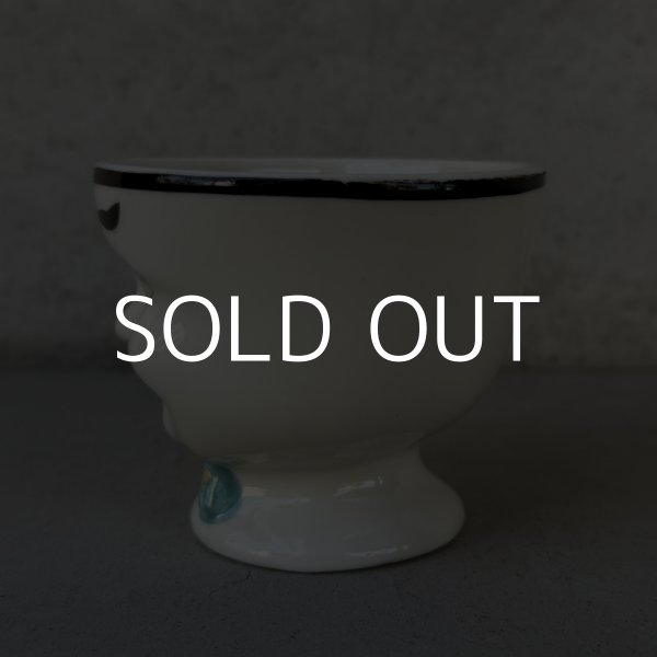 画像4: VINTAGE ANTIQUE BAILEYS SUGAR POT ヴィンテージ アンティーク ベイリーズ フェイスカップ シュガーポット / コレクタブル オブジェ ティーカップ マグカップ ノベルティ 1996年限定 陶器 食器 雑貨 (1) (4)