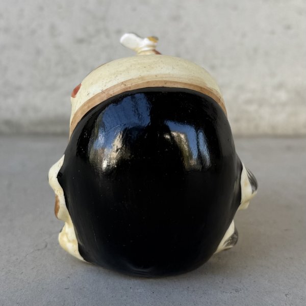 画像3: VINTAGE CERAMIC HOBO ASHTRAY ヴィンテージ セラミック アシュトレイ / JAPAN オキュパイドジャパン コレクタブル オブジェ 陶器 灰皿 輸出用 日本製 A (3)