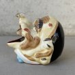 画像5: VINTAGE CERAMIC HOBO ASHTRAY ヴィンテージ セラミック アシュトレイ / JAPAN オキュパイドジャパン コレクタブル オブジェ 陶器 灰皿 輸出用 日本製 A (5)