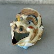 画像1: VINTAGE CERAMIC HOBO ASHTRAY ヴィンテージ セラミック アシュトレイ / JAPAN オキュパイドジャパン コレクタブル オブジェ 陶器 灰皿 輸出用 日本製 A (1)